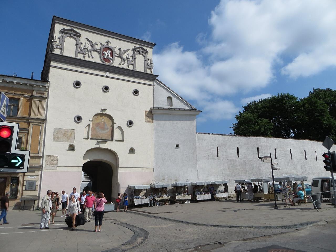Porte de l'Aurore à Vilnius
