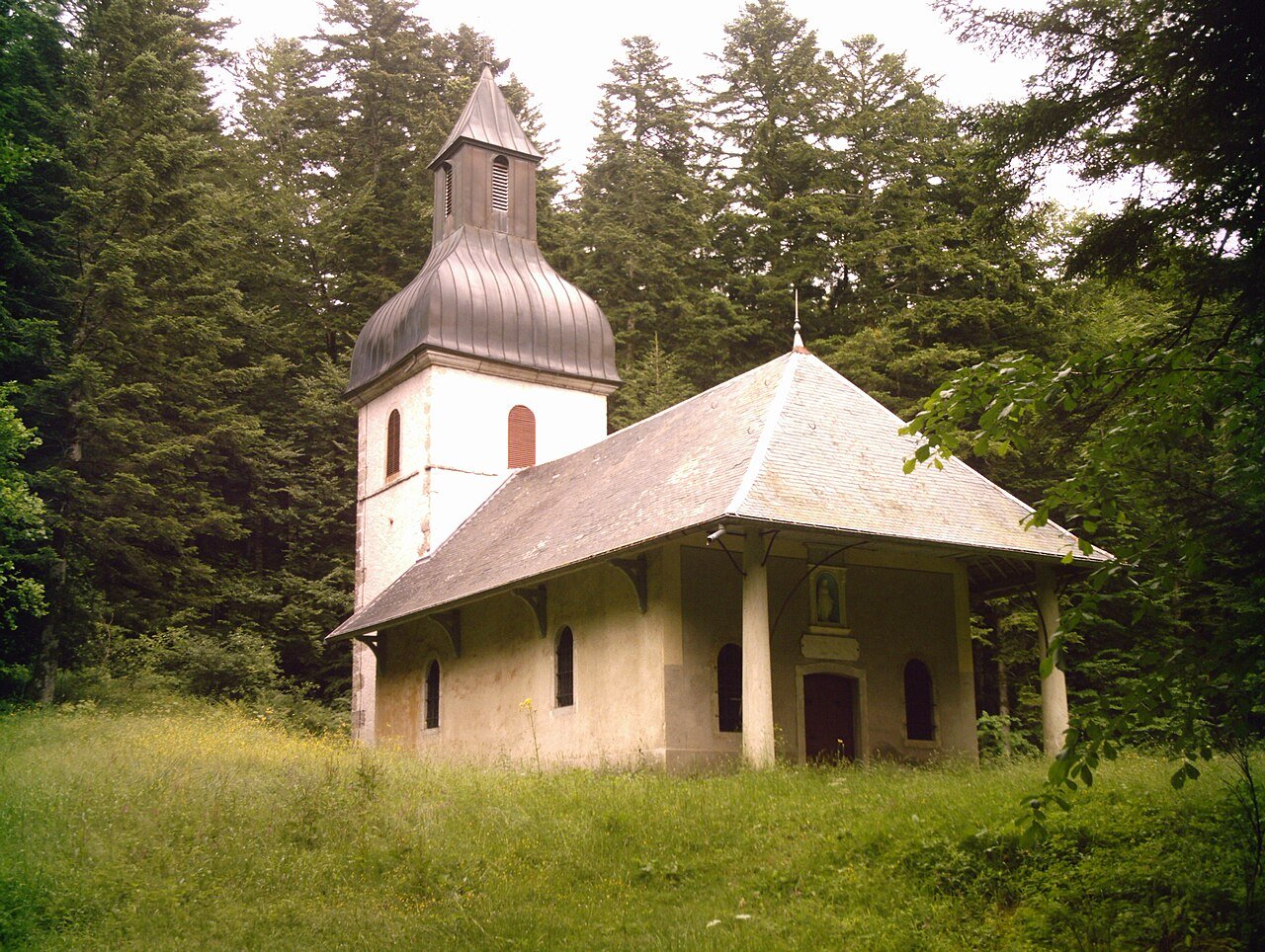 Kaplica Notre-Dame de Mazières, Plateau d'Hauteville