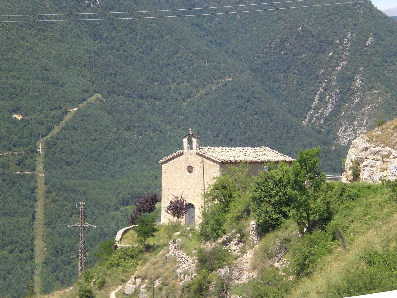 Sanktuarium Najświętszej Maryi Panny de les Esposes, San Julián de Cerdañola
