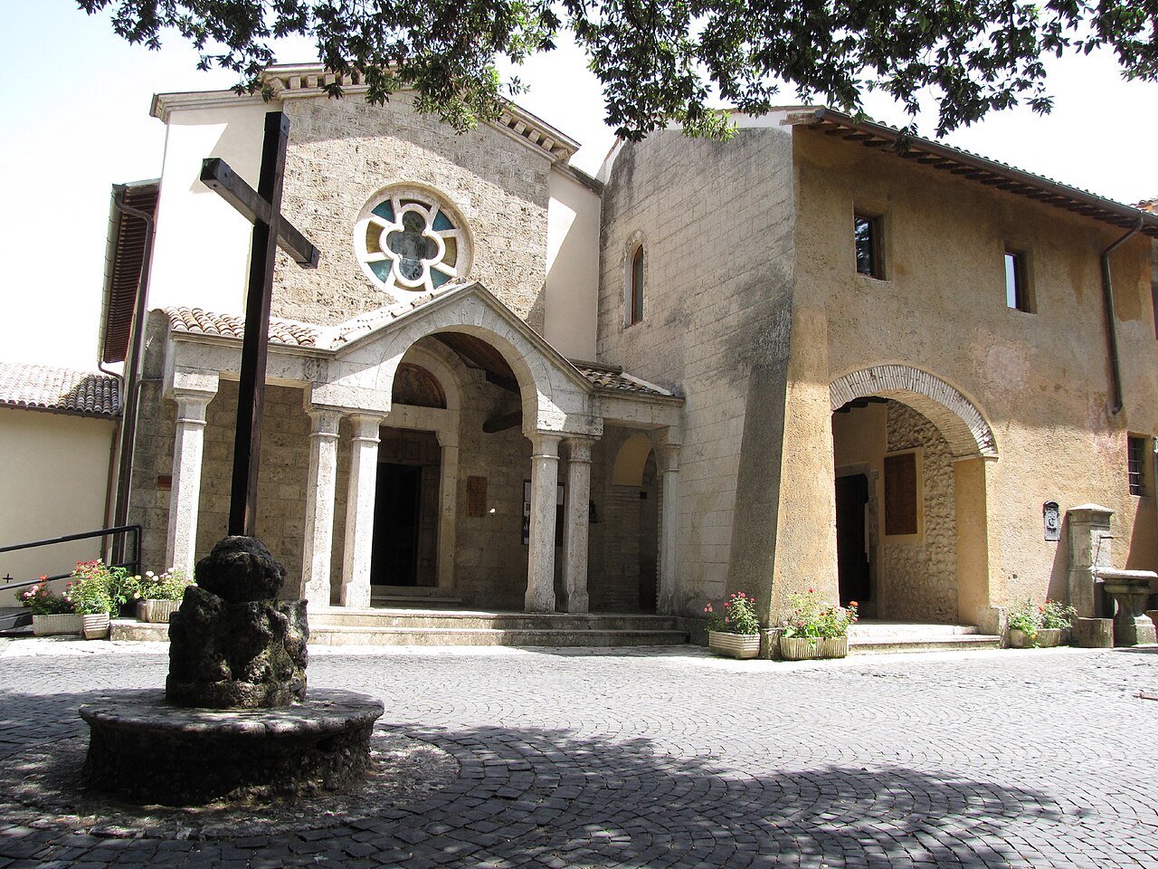Sanctuaire de Fonte Colombo, Rieti