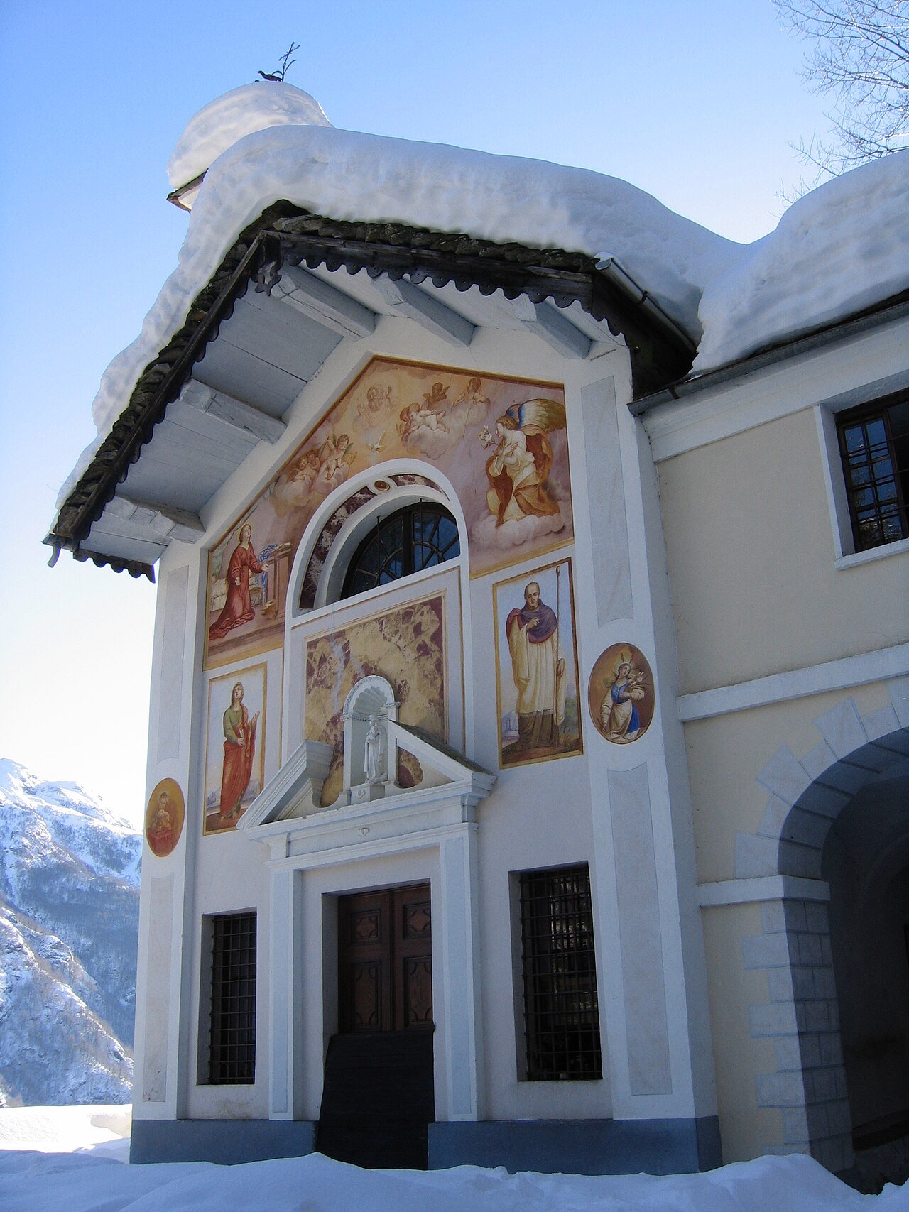 Santuario de la Madonna del Callone, Campertogno