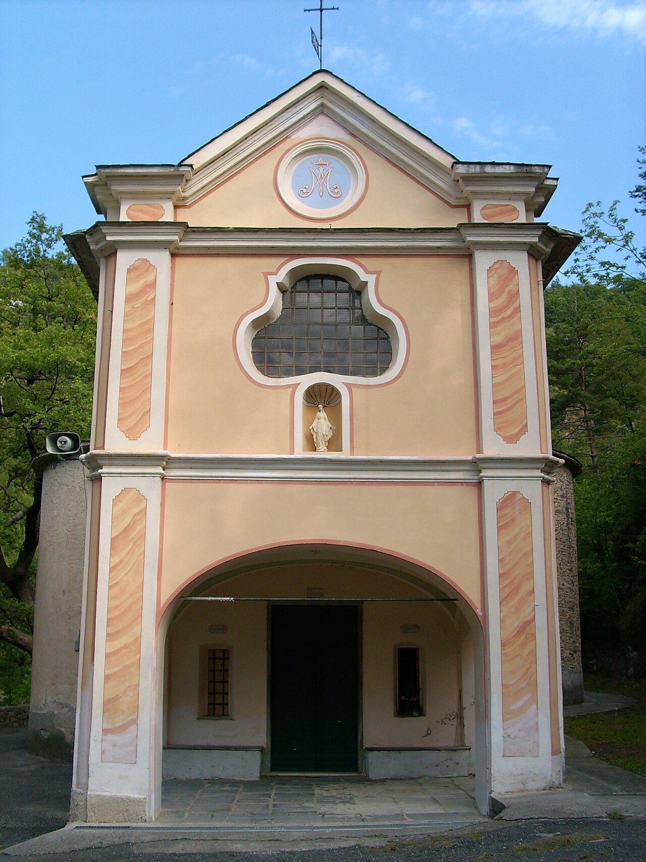 Santuario de la Madonna della Chiazza, Pornassio