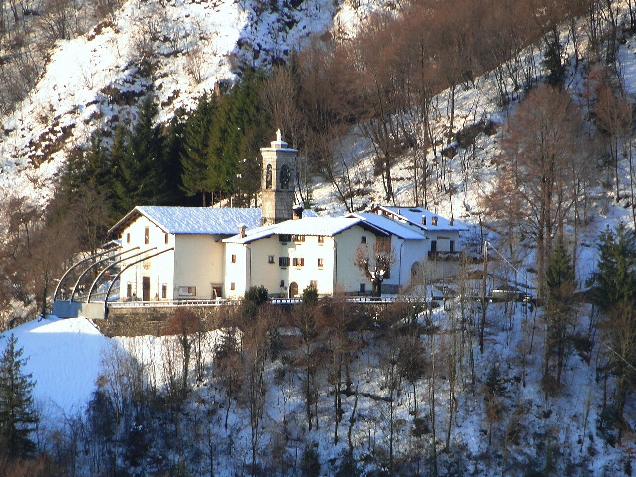 Sanktuarium Madonna del Frassino, Oneta