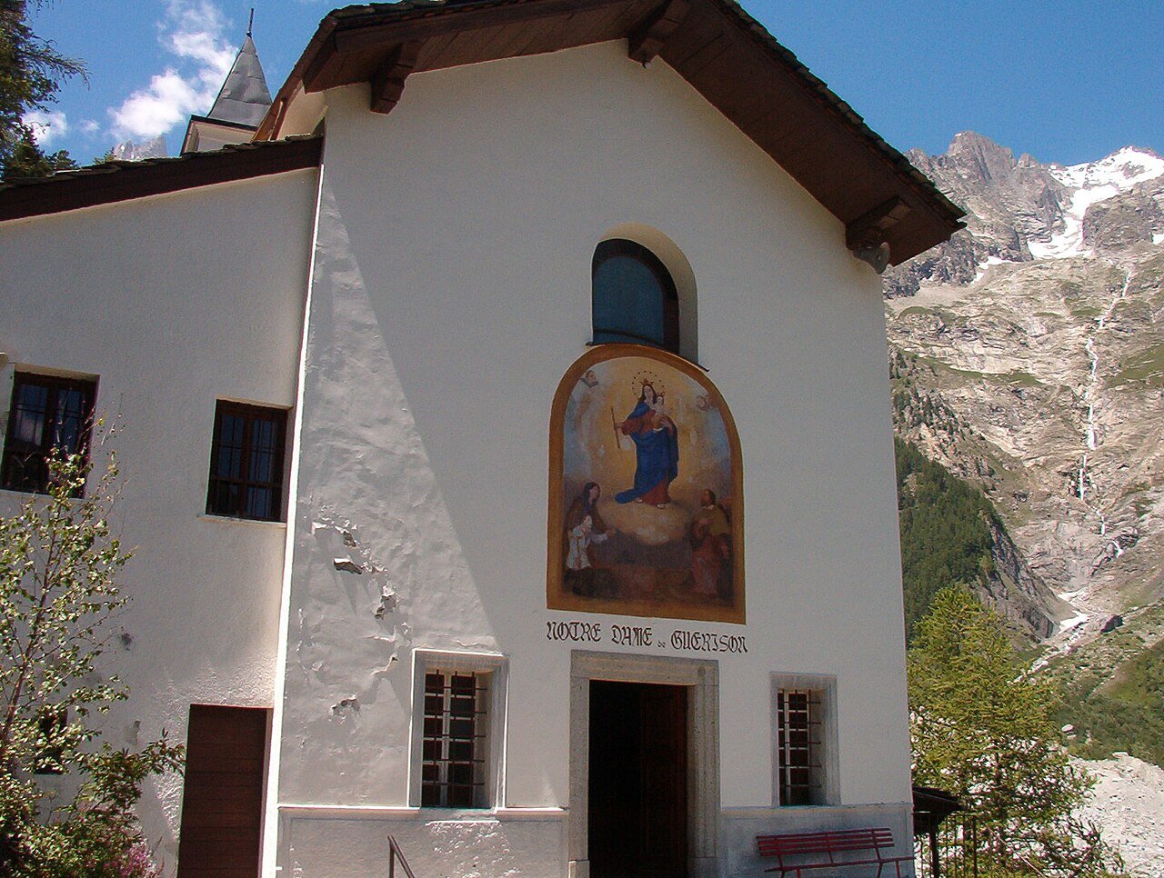 Sanktuarium Notre-Dame de Guérison, Courmayeur